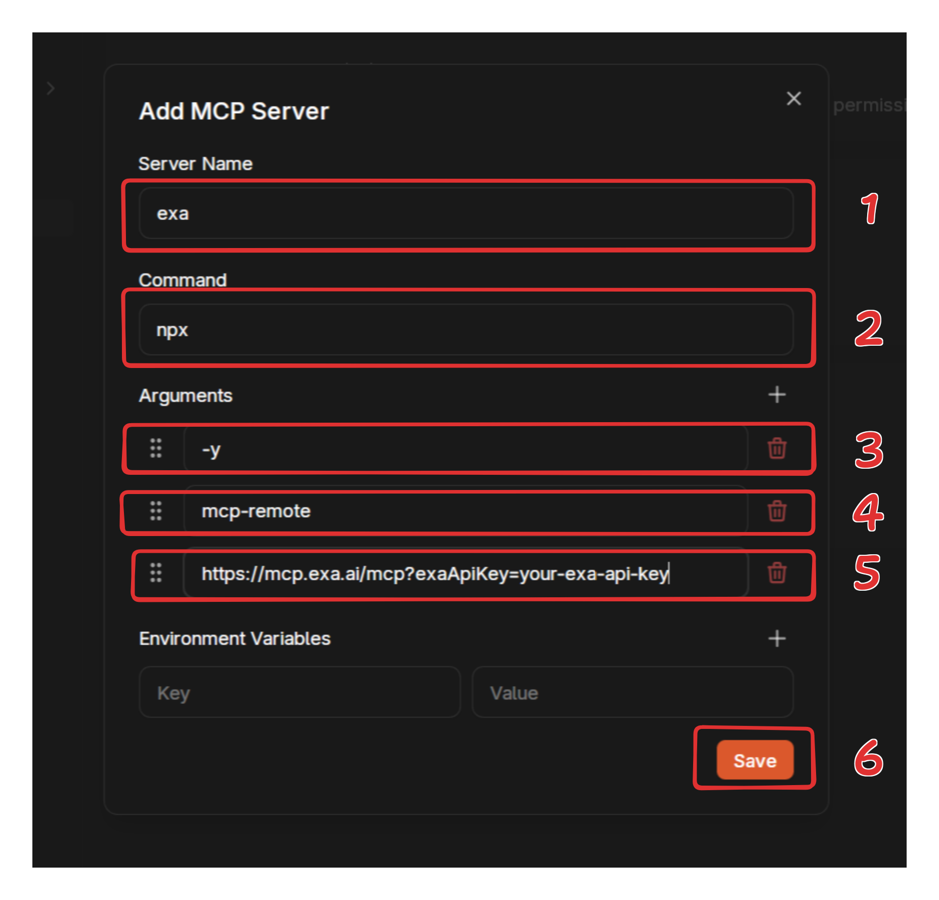 Exa Jan MCP Server